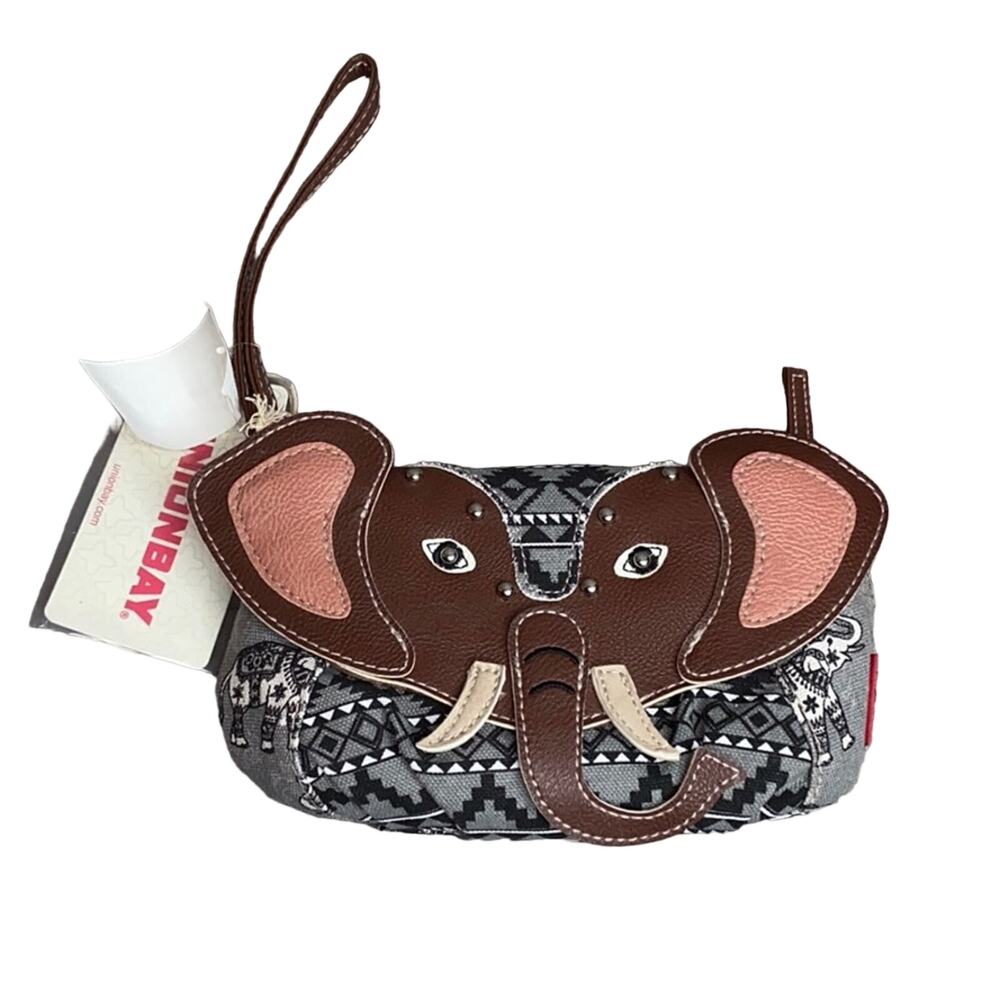 Unionbay Elephant Wristlet Clutch NWT